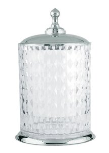 Изображение товара Ведро для мусора Boheme Brillante 10451, хрусталь, хром