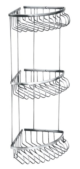 Изображение товара Полка Boheme Brillante 10454 Латунь хром глянец, настенная, 59 см