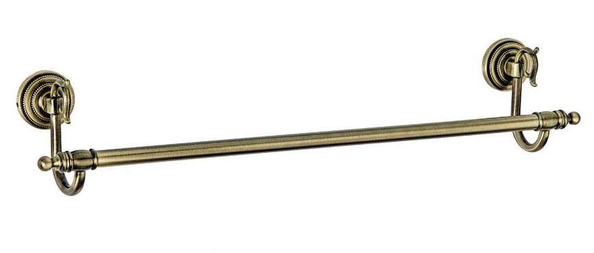 Изображение товара Полотенцедержатель Boheme Medici бронза 55x9x11 см настенный ретро латунь