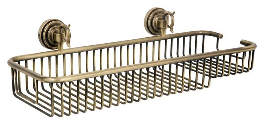 Изображение товара Большая полка для губок Boheme Medici 10618 бронза латунь настенная