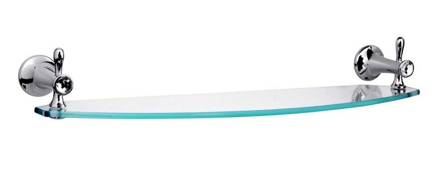 Изображение товара Полка Boheme Puro 10707 стеклянная, хром