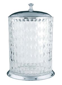 Изображение товара Ведро для мусора Boheme Puro 10718, хрусталь, хром
