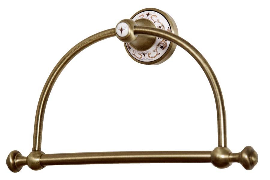 Изображение товара Полотенцедержатель Boheme Provanse 10805 кольцо, бронза