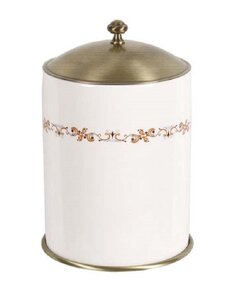 Изображение товара Ведро для мусора Boheme Provanse 10808, бронза, белый