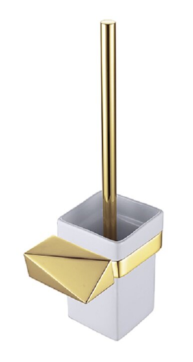 Изображение товара Ершик для унитаза Boheme New Venturo золото белый 10319-G