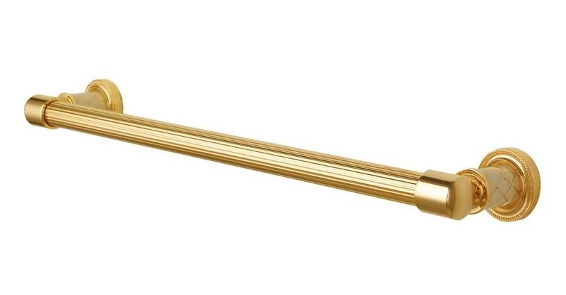 Изображение товара Полотенцедержатель Boheme Murano 10902-W-G из латуни и муранского стекла, золото