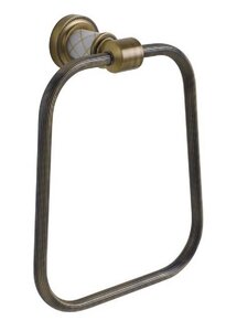 Изображение товара Полотенцедержатель кольцо Boheme Murano бронза 10905-W-BR для ванной