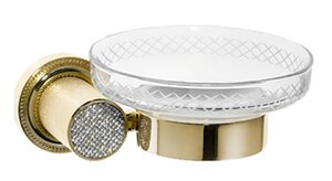 Изображение товара Мыльница Boheme Royal Cristal 10923-G, золото