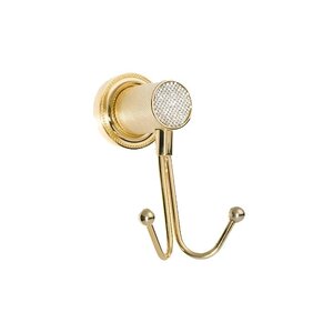 Изображение товара Крючок двойной Boheme Royal Cristal 10926-G, золото