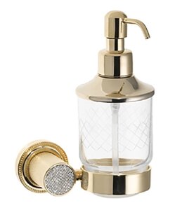 Изображение товара Дозатор жидкого мыла Boheme Royal Cristal 10932-G, золото Изображение товара Дозатор жидкого мыла Boheme Royal Cristal 10932-G, золото