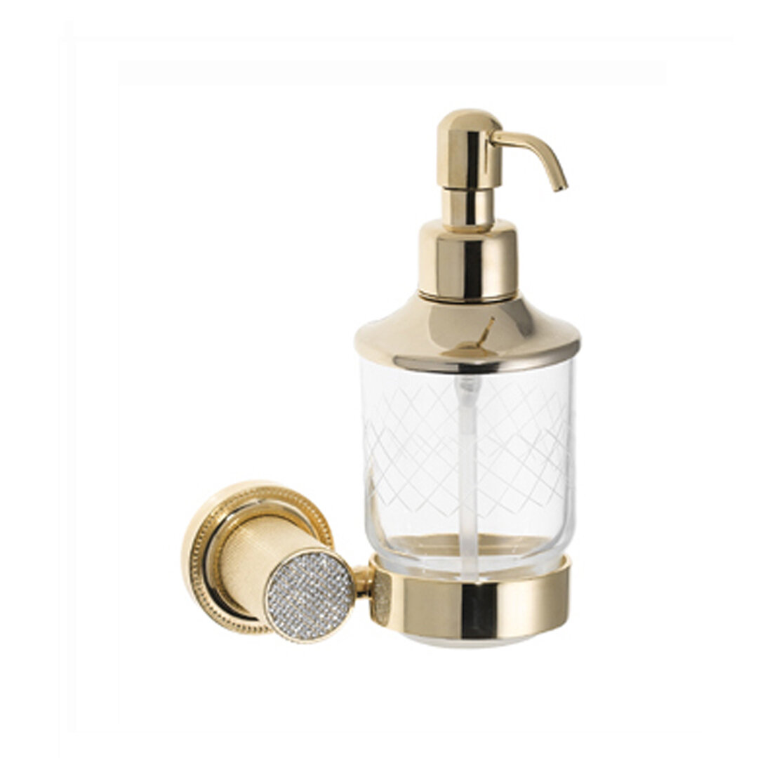 Изображение товара Дозатор жидкого мыла Boheme Royal Cristal 10932-G, золото Изображение товара Дозатор жидкого мыла Boheme Royal Cristal 10932-G, золото