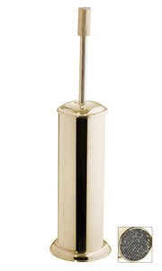 Изображение товара Эршик для унитаза Boheme Royal Cristal 10928-G-B золото с черными кристаллами