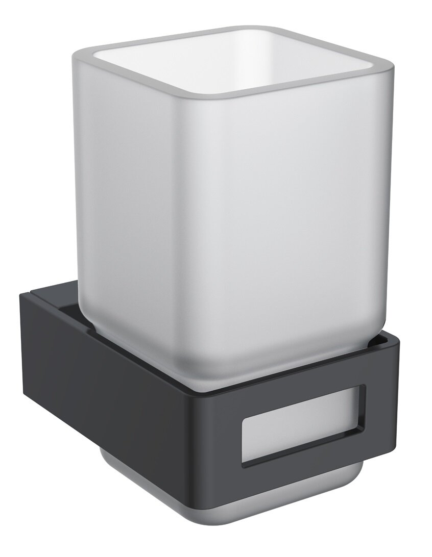 Изображение товара Стакан для зубных щеток Boheme Q, черный, 10944-B