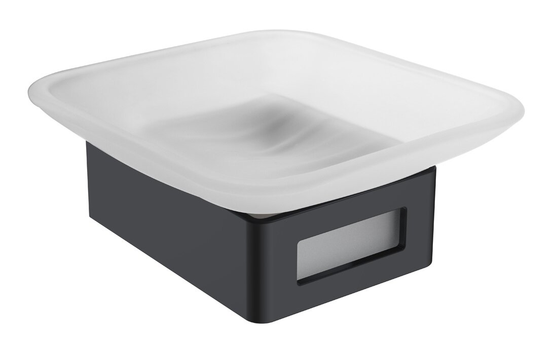 Изображение товара Мыльница Boheme Q, черный, золото, 10943-G-B