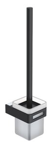 Изображение товара Ершик для унитаза Boheme Q настенный черный хром 10954-CR-B