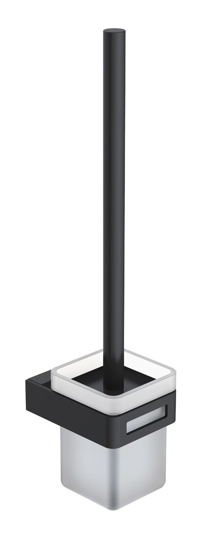 Изображение товара Ершик для унитаза Boheme Q настенный черный 10954-B