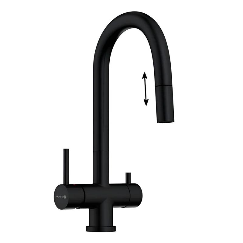 Изображение товара Смеситель для кухонной мойки Omoikiri Akita-S с технологией Pure Life® графит