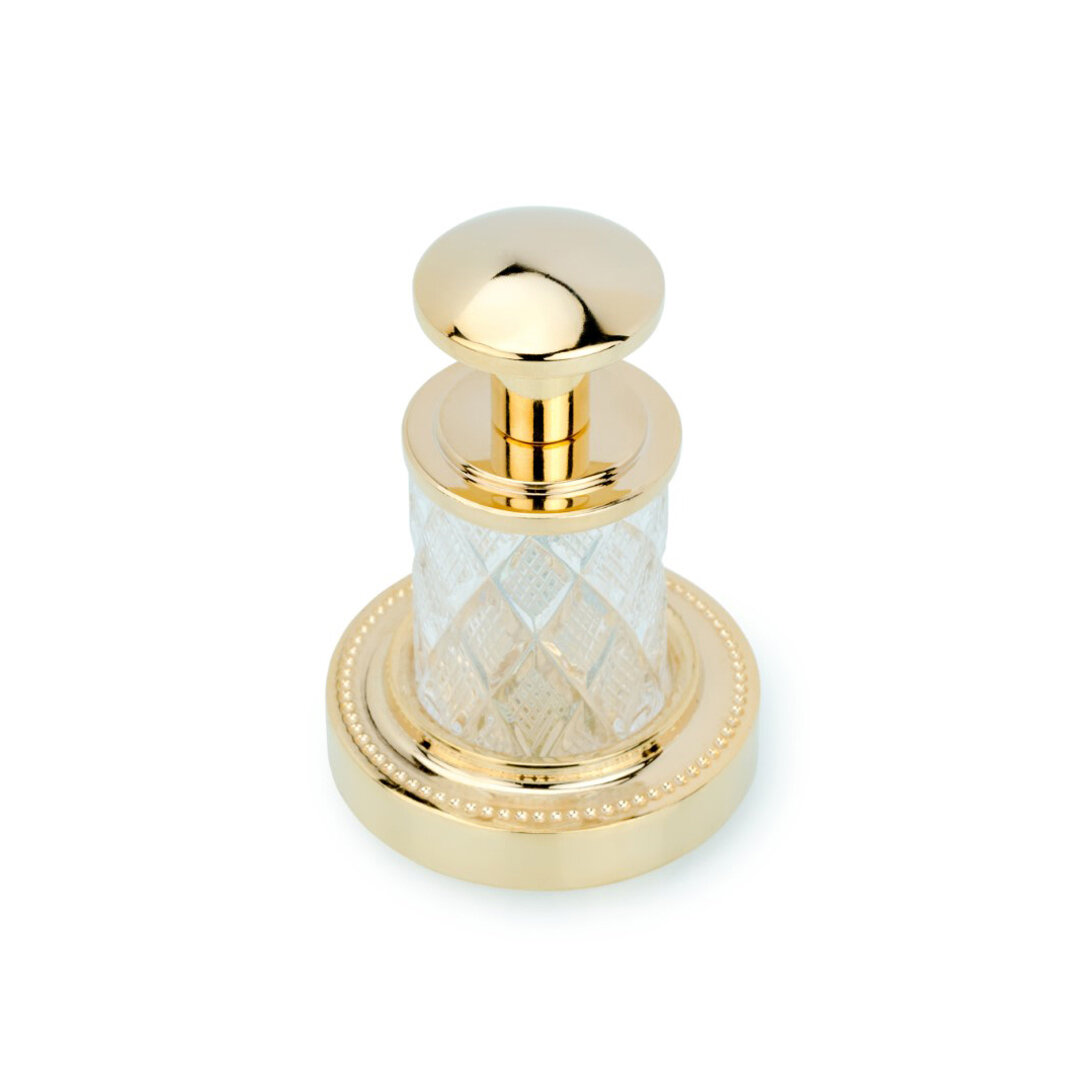 Изображение товара Крючок Boheme Murano Cristal из муранского стекла, золото, настенный 5.5x9 см Изображение товара Крючок Boheme Murano Cristal из муранского стекла, золото, настенный 5.5x9 см