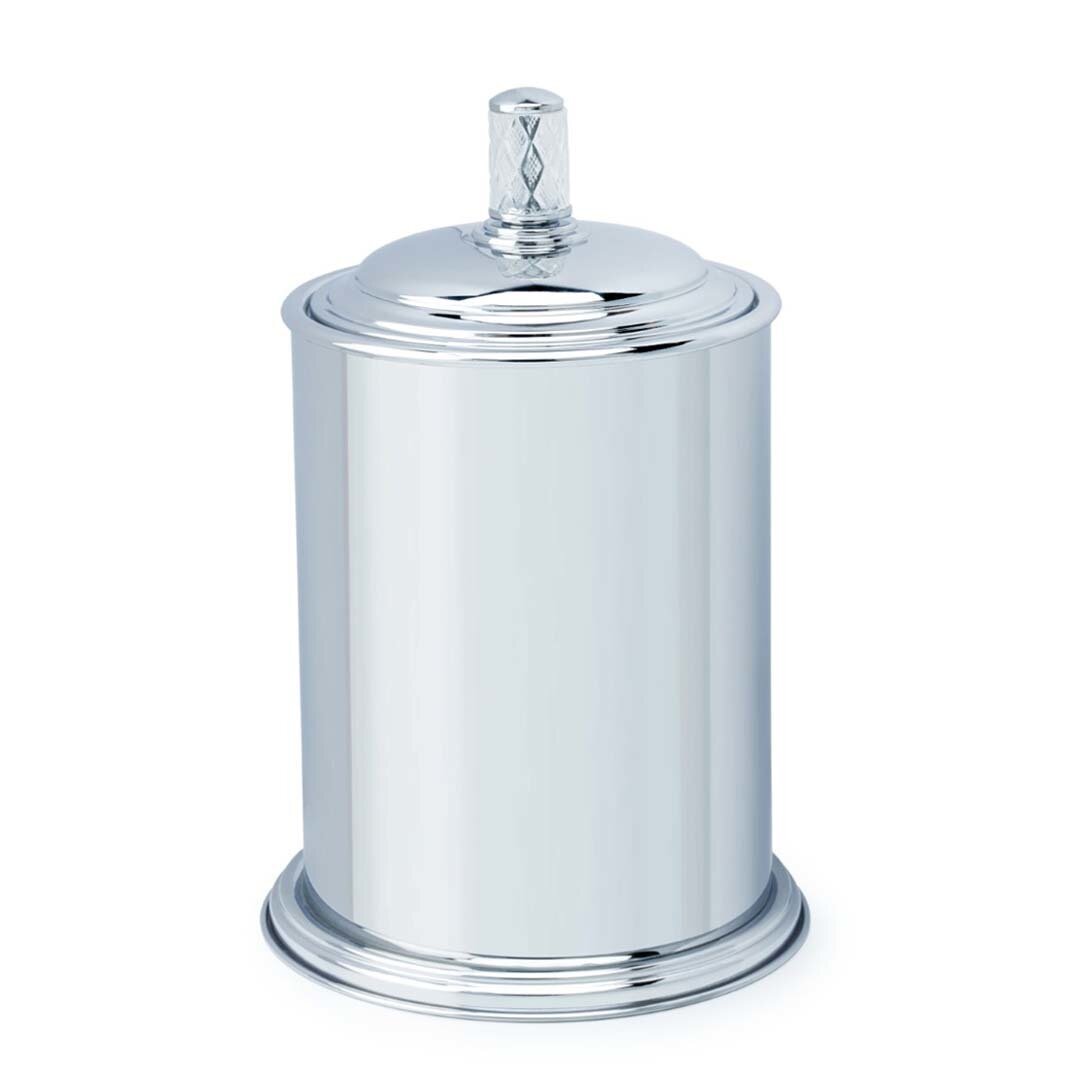 Изображение товара Ведро для мусора Boheme Murano Cristal, хром, 10907-CRST-CH