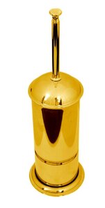 Изображение товара Ершик для унитаза Boheme Chiaro 10509, золото