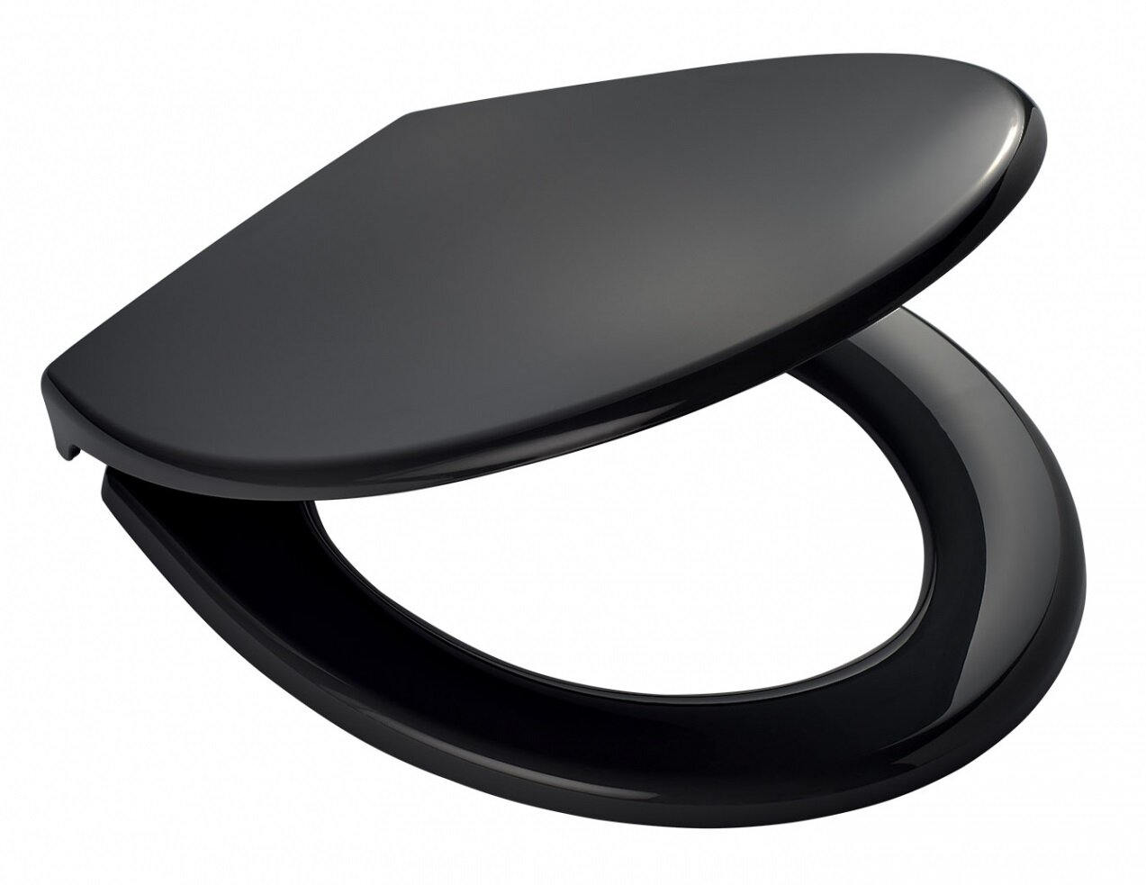 Изображение товара Крышка-сиденье Ridder Memphis для унитаза, микролифт, черный