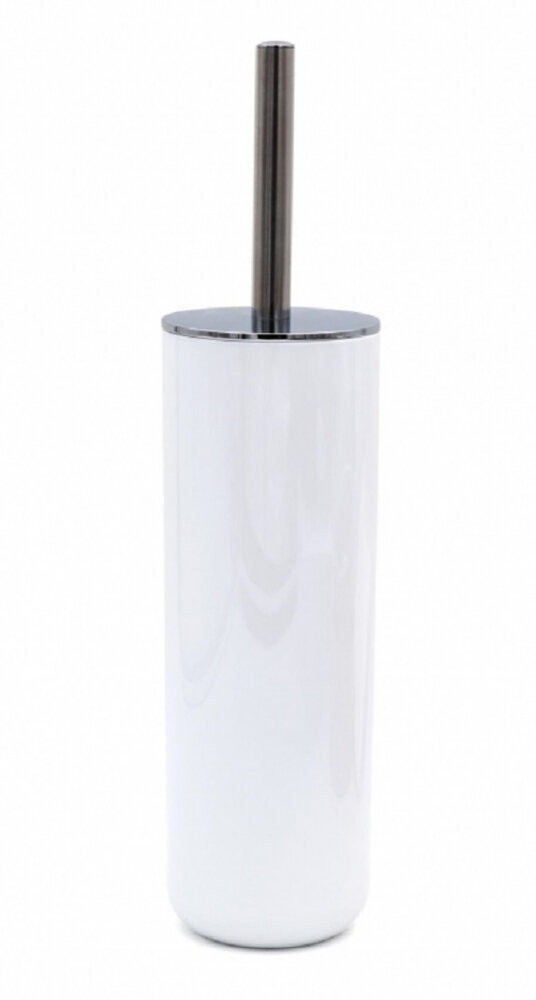 Изображение товара Ёршик для унитаза Ridder Alba 2015401 белый хром, напольный, круглый