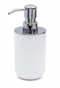 Изображение товара Дозатор жидкого мыла Ridder Alba 2015501 белый хром