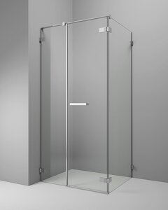 Изображение товара Душевой уголок Radaway Arta KDS II L, 90 x 90 см, стекло прозрачное, профиль хром+, левосторонний с правой дверью