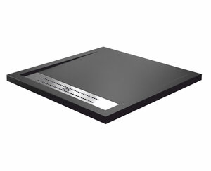 Изображение товара Душевой поддон WasserKRAFT Abens 20T 20T03, 90 х 90 см, черный матовый