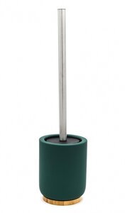 Изображение товара Ершик для унитаза Ridder Fancy 2126405 темно-зеленый напольный с сменной щеткой