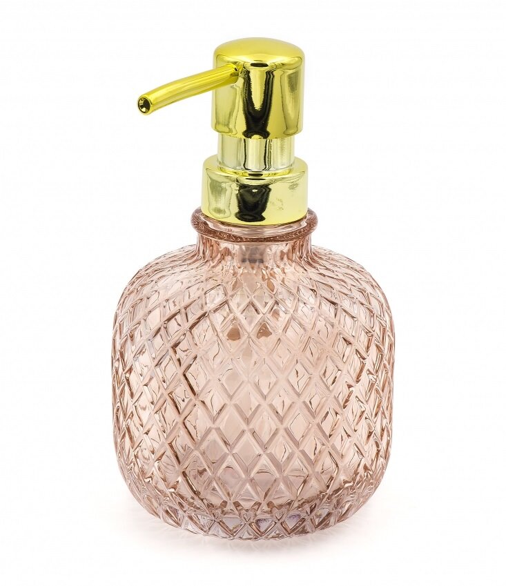 Изображение товара Дозатор жидкого мыла Ridder Jade 2164502, стекло и пластик, 330 мл