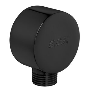 Изображение товара Подключение для душевого шланга E.C.A Minimal 102126634C1EX, черный матовый