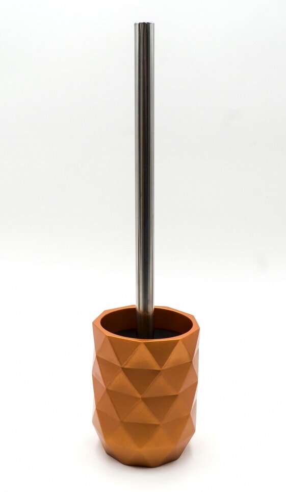 Изображение товара Ершик для унитаза Ridder Joyce 2165481 медь металлик напольный стильный дизайн