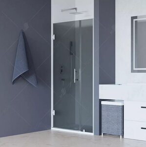 Изображение товара Душевая дверь RGW HO-012B размер 110x195 см распашная прозрачное стекло хром