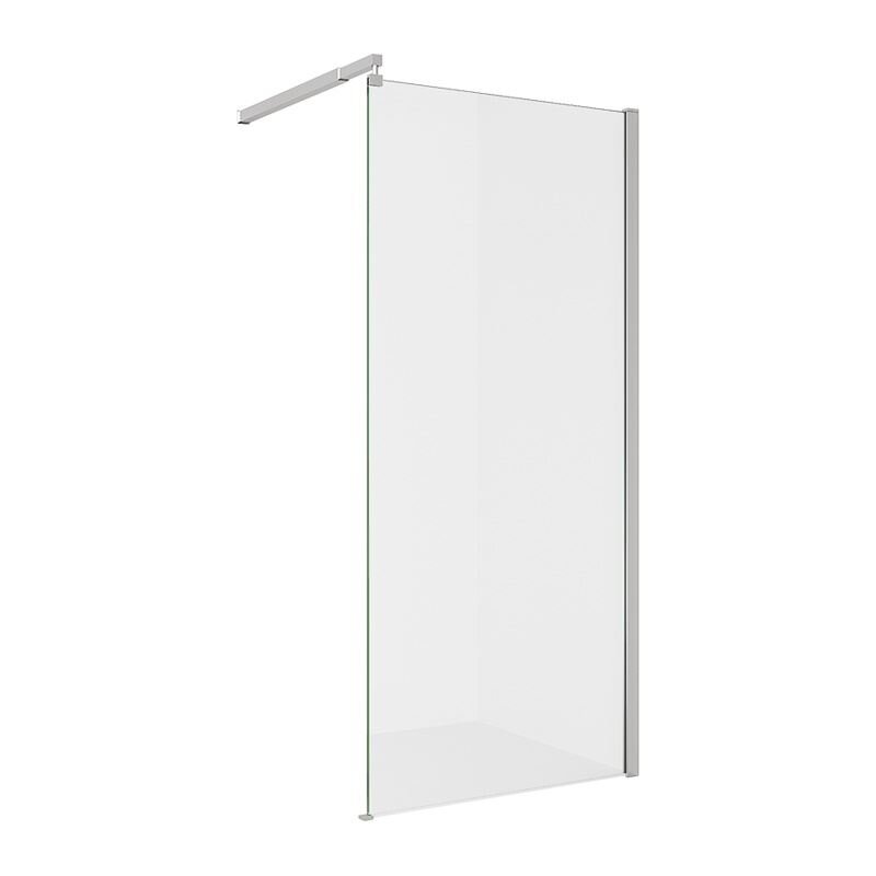 Изображение товара Душевая стенка Alex Baitler Walk-in 100 см, L/R, без поддона, стекло прозрачное, профиль хром, AB29100S1