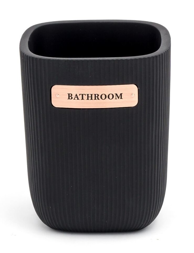 Изображение товара Стакан для зубных щеток Ridder Kelsey 2242110, черный