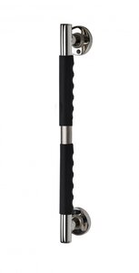 Изображение товара Поручень для ванны Ridder Ken L, с резиновой накладкой, хром, черный, А262610