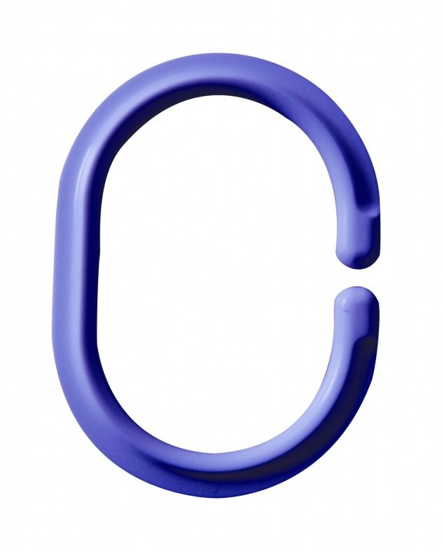 Изображение товара Кольца для карниза Ridder, пластиковые, комплект 12 шт., синий