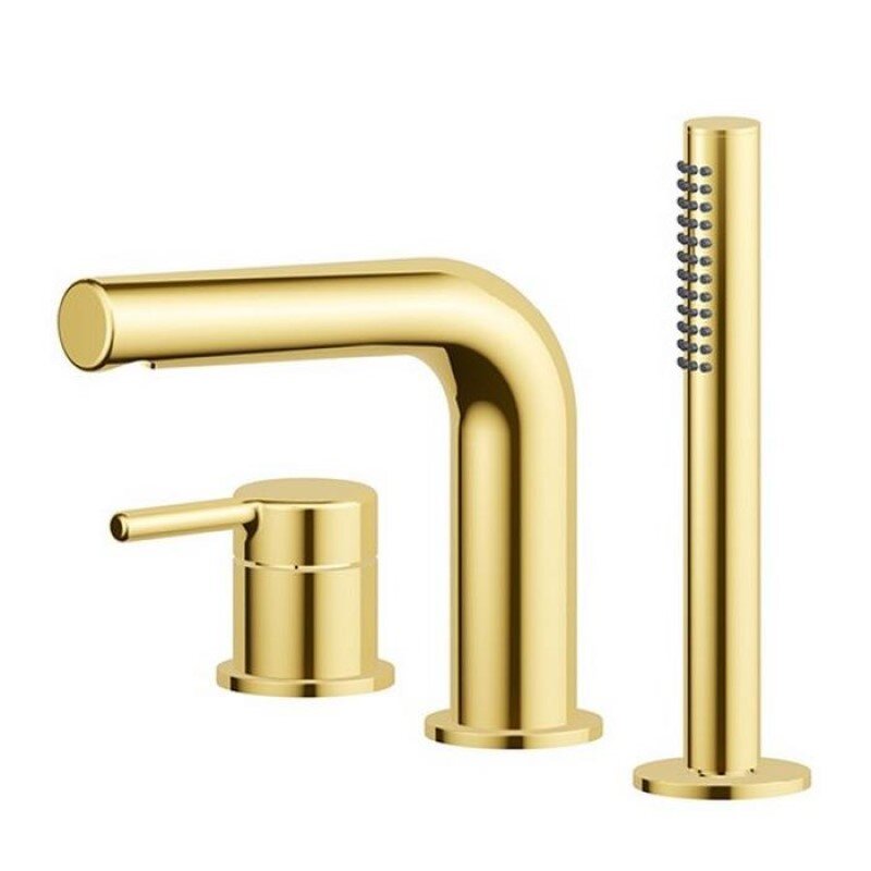 Изображение товара Смеситель для ванны Excellent Pi золото AREX.1234GL Польша однорычажный поворотный