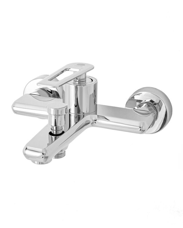 Изображение товара Смеситель для ванны и душа Orange Line M06-100cr хром, Германия, 10 лет гарантии Изображение товара Смеситель для ванны и душа Orange Line M06-100cr хром, Германия, 10 лет гарантии