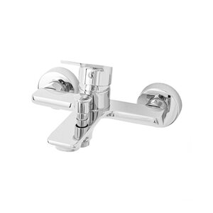 Изображение товара Orange Flat M12-100cr: однозахватный смеситель ванна-душ, хром