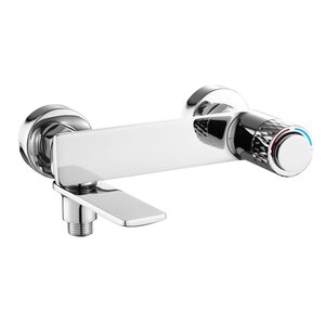 Изображение товара Смеситель Orange Push M01-100cr для ванны и душа, хром