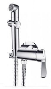 Изображение товара Гигиенический душ DQ Rhein.Schiller, DA1464501, со смесителем, хром