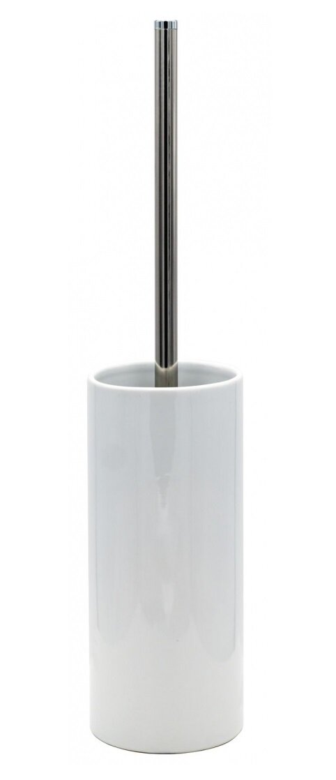Изображение товара Ершик для унитаза Ridder Pure 2125401, белый, фарфор, нержавеющая сталь