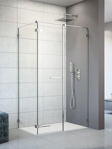 Изображение товара Душевой уголок Radaway Arta KDS II R, 110 x 70 см, стекло прозрачное, профиль хром+, правосторонний с левой дверью