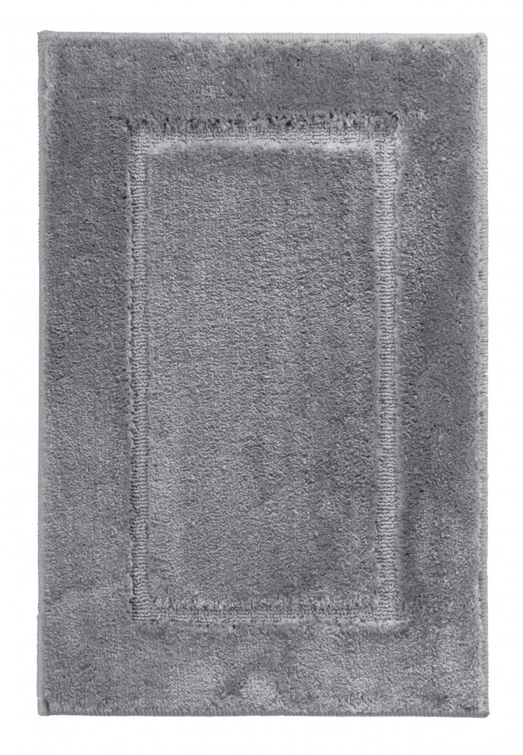 Изображение товара Коврик для ванной комнаты Ridder Stadion 55x85 см серый противоскользящий полиэстер