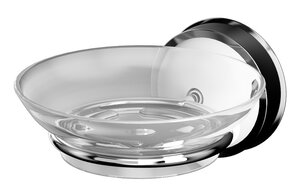 Изображение товара Мыльница Ridder хром белая настенная 10.5x13.7 см