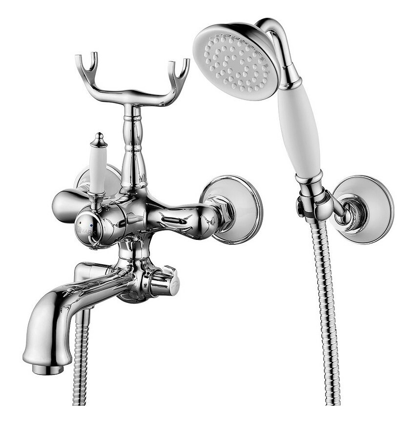 Изображение товара Смеситель Lemark Villa LM4812C для ванны с душевым гарнитуром хром