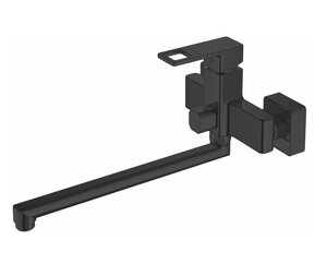 Изображение товара Смеситель для ванны и душа Haiba HB22615-7 с длинным изливом черный