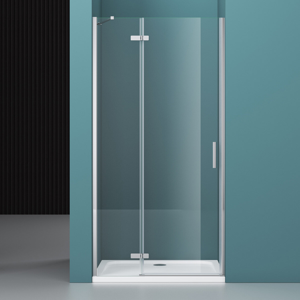 Изображение товара Душевая дверь в нишу BelBagno Kraft, 120 х 195 см, стекло прозрачное, профиль хром, правая, KRAFT-B-12-60/60-C-Cr-R Изображение товара Душевая дверь в нишу BelBagno Kraft, 120 х 195 см, стекло прозрачное, профиль хром, правая, KRAFT-B-12-60/60-C-Cr-R